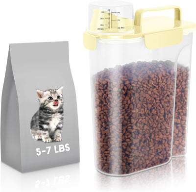 Recipiente hermético para mascotas 5lb boquilla grande sin BPA
