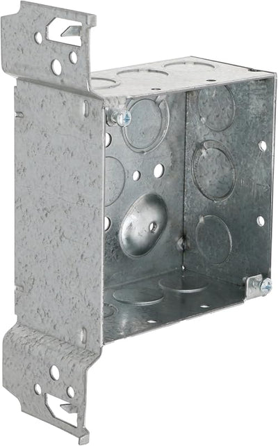 Soporte madera metal 1/2-3/4 pulg cuadrado gris