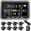 Sistema TPMS camiones RV 4.5" 6 modos alarma