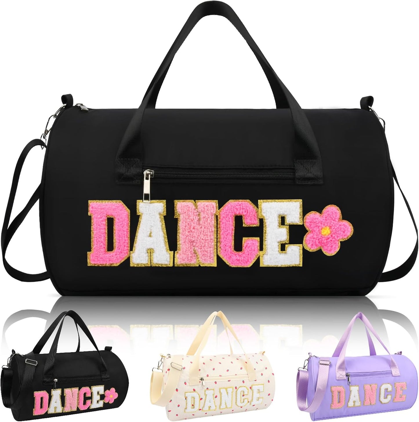 Bolsa viaje impermeable 23L color negro con compartimento grande
