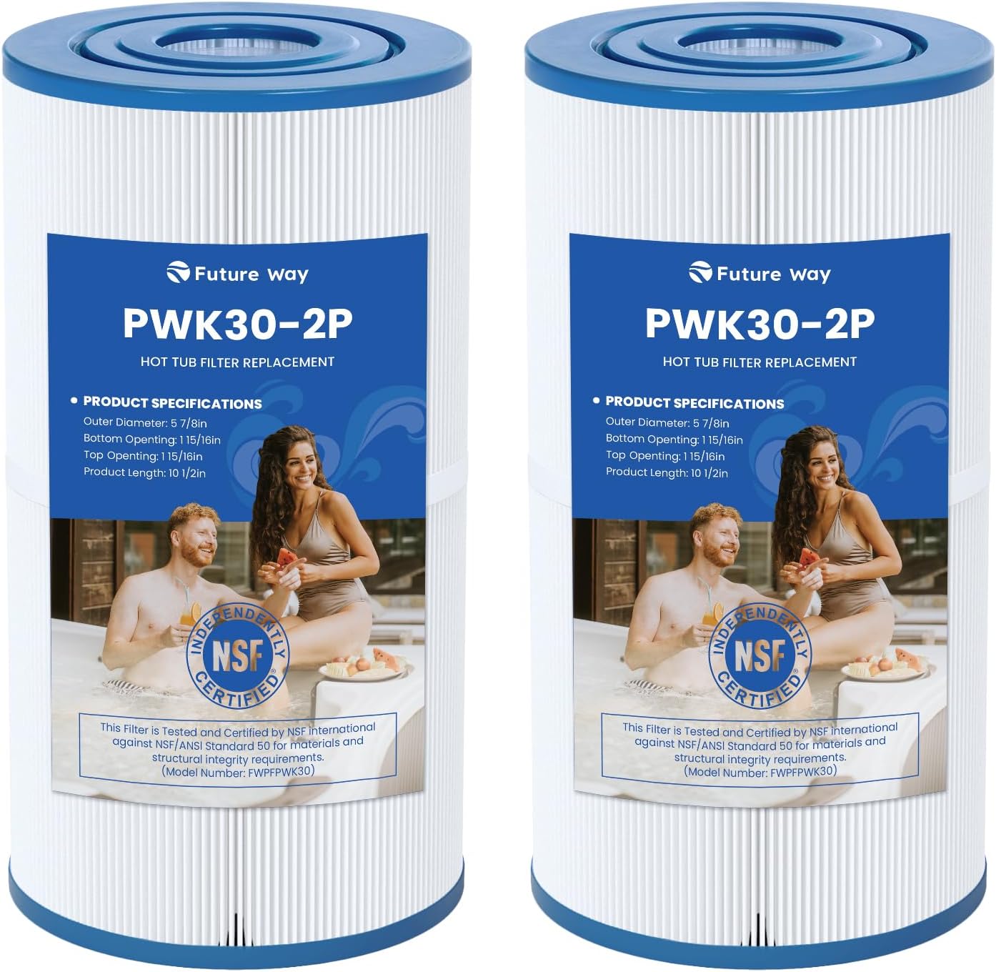 Filtros spa termales 30pies2 pack 2
