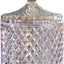 Plato redondo cristal con tapa 10oz para dulces boda