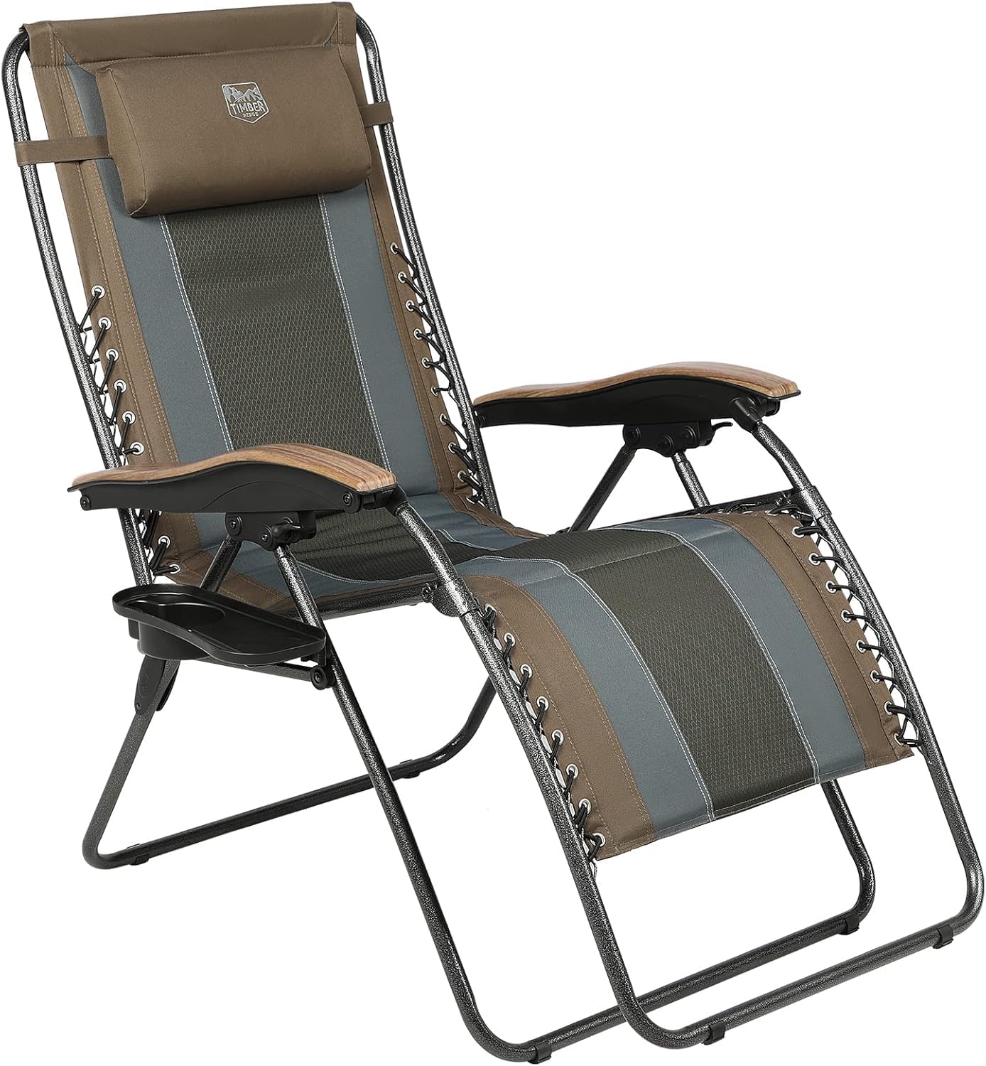 Silla relax ajustable con respaldo 350lbs camping