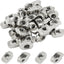 100 Tuercas Acero Carbono M6 Ranura T para Aluminio