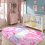 Alfombra unicornio 5x7ft dormitorio suave antiderrap