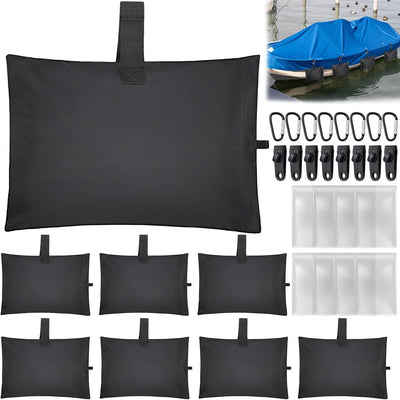 8 Pzas Bolsas Arena Marinas 600D Resistentes Viento