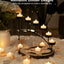 Set 24 Velas LED Sin Llama Mini Parpadeantes Blancas Calientes