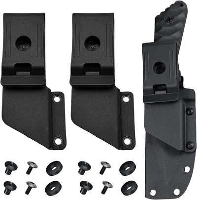 2 Fundas Kydex Universal para Cinturón Táctico con Hebilla