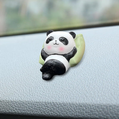 Decoraciones salpicadero panda para coche mujer