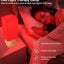 Lámpara luz nocturna 670 nm control remoto USB dormitorio