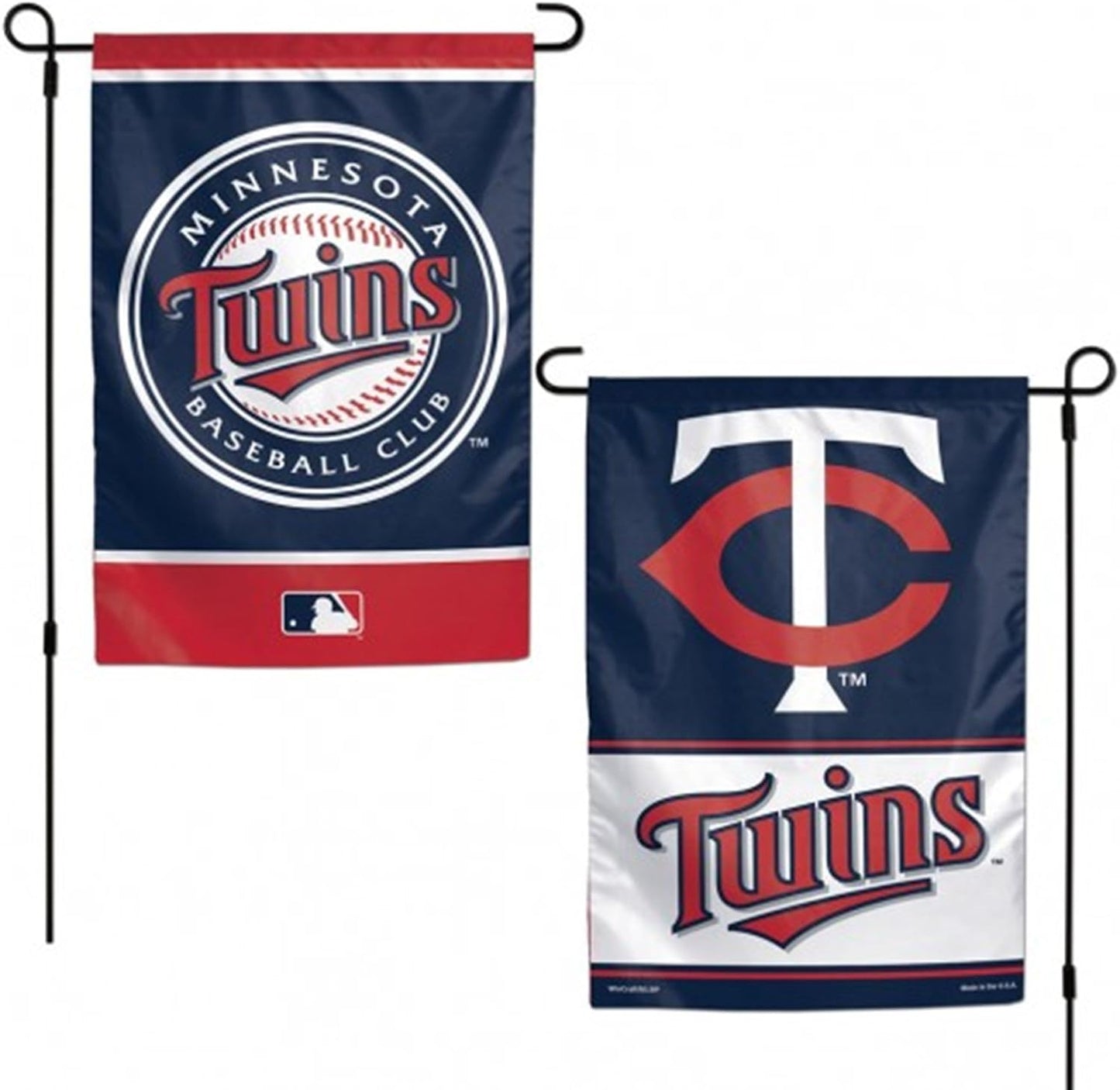 Bandera jardín 2 caras Minnesota Twins béisbol