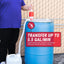 Bomba sifón manual 55gal para agua potable 2 unidades