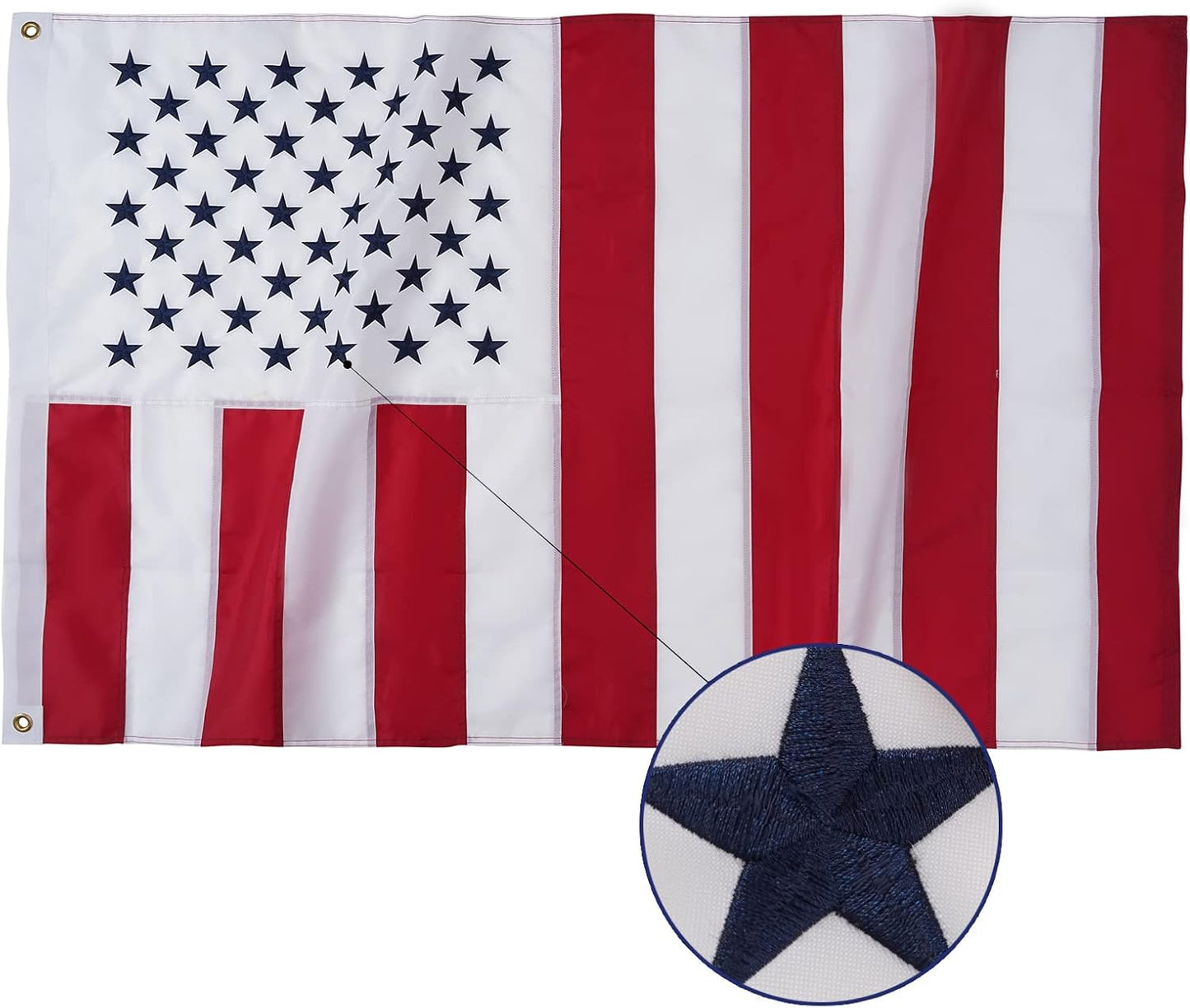 Bandera civil paz 3x5ft 210D resistente doble costura