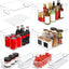 8 Pzas Cubos Plástico Transparente Organizadores Cocina Baño