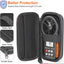 Anemómetro mano BT-100 indicador temperatura velocidad