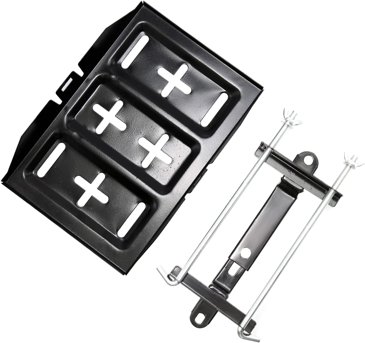 Kit soporte batería acero ajustable para coche barco