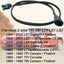 Conector sensor temp refrigerante 24" comp GM GMC TPI TBI