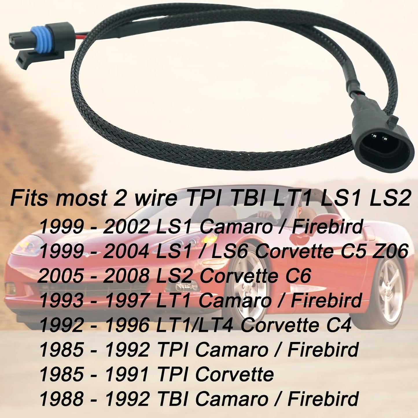 Conector sensor temp refrigerante 24" comp GM GMC TPI TBI