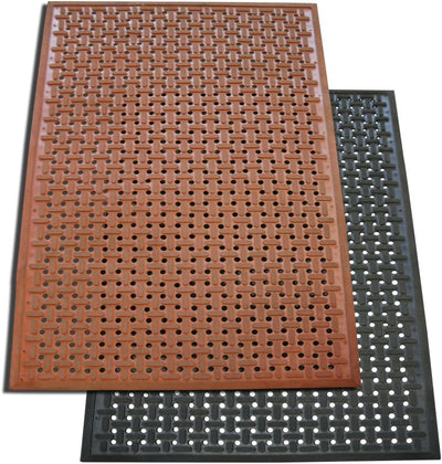 Tapete cocina antiderrapante 3/8x36x60pulg color negro