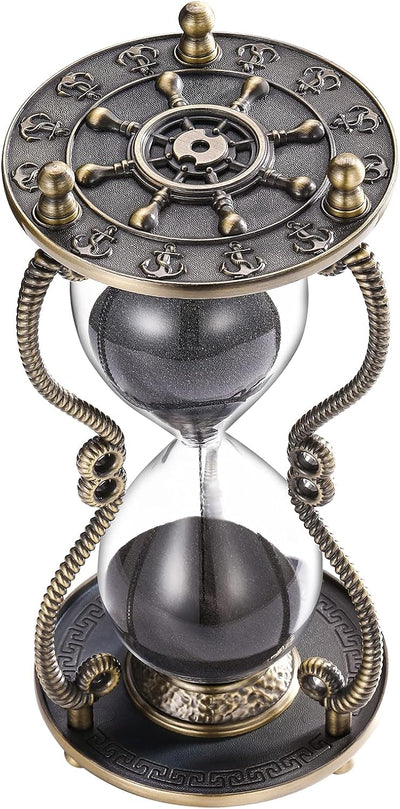 Reloj arena vintage de latón 60 minutos para regalo
