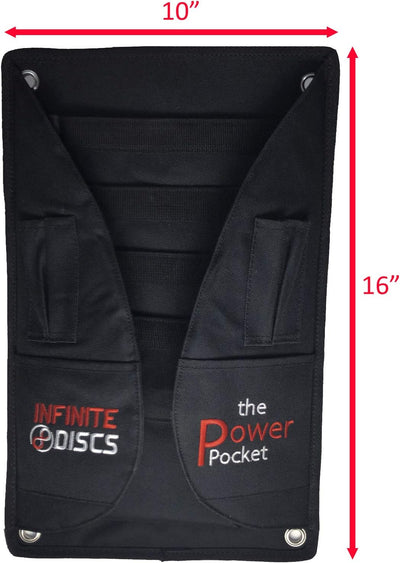 Bolsa disco carrito golf para discos y accesorios