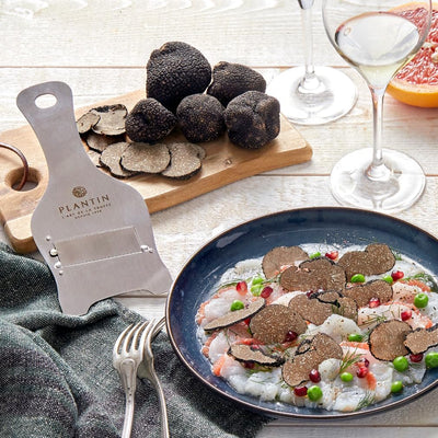 Cortador trufas acero inox hoja ajustable