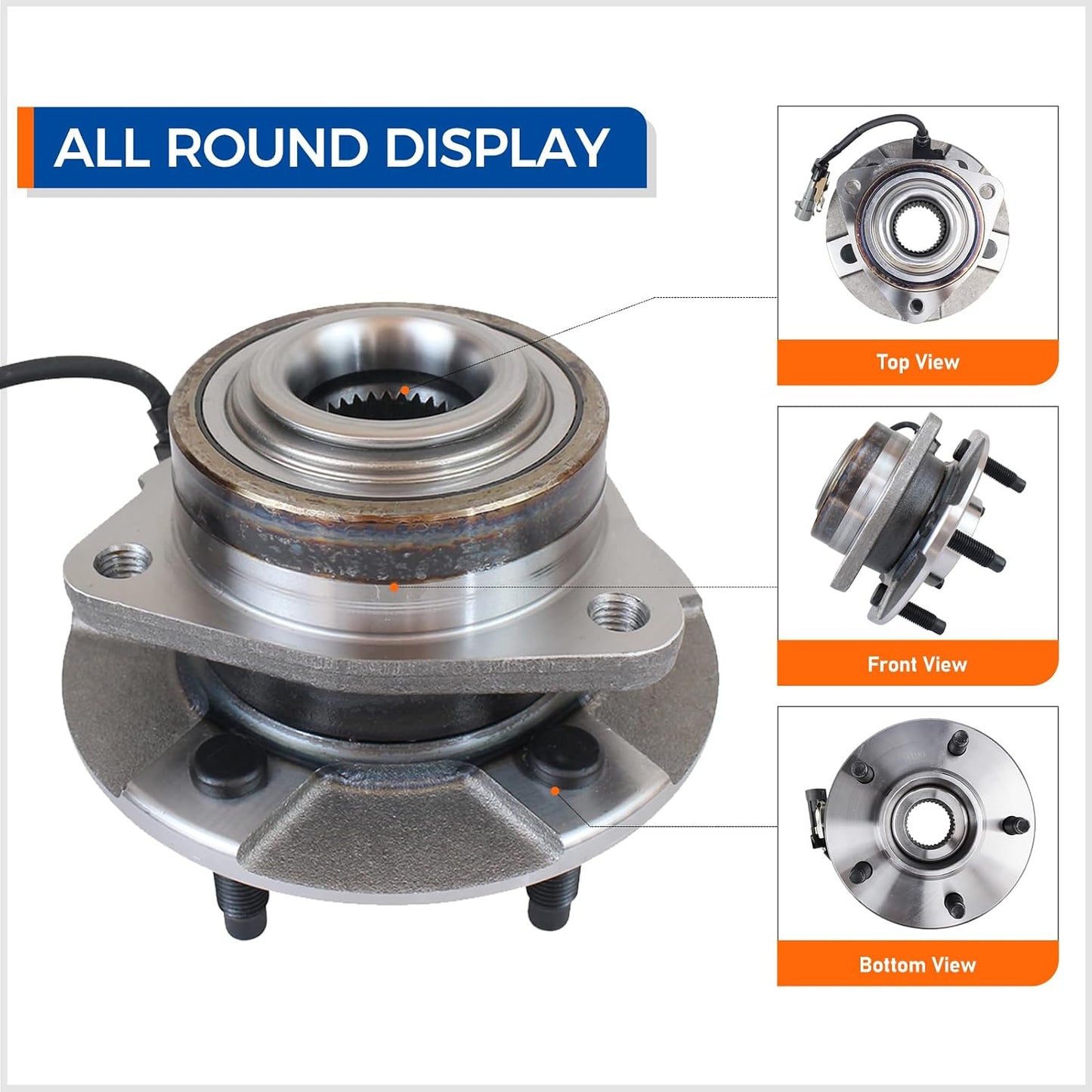 Conjunto rodamiento rueda delantera Chevy Equinox 05-06