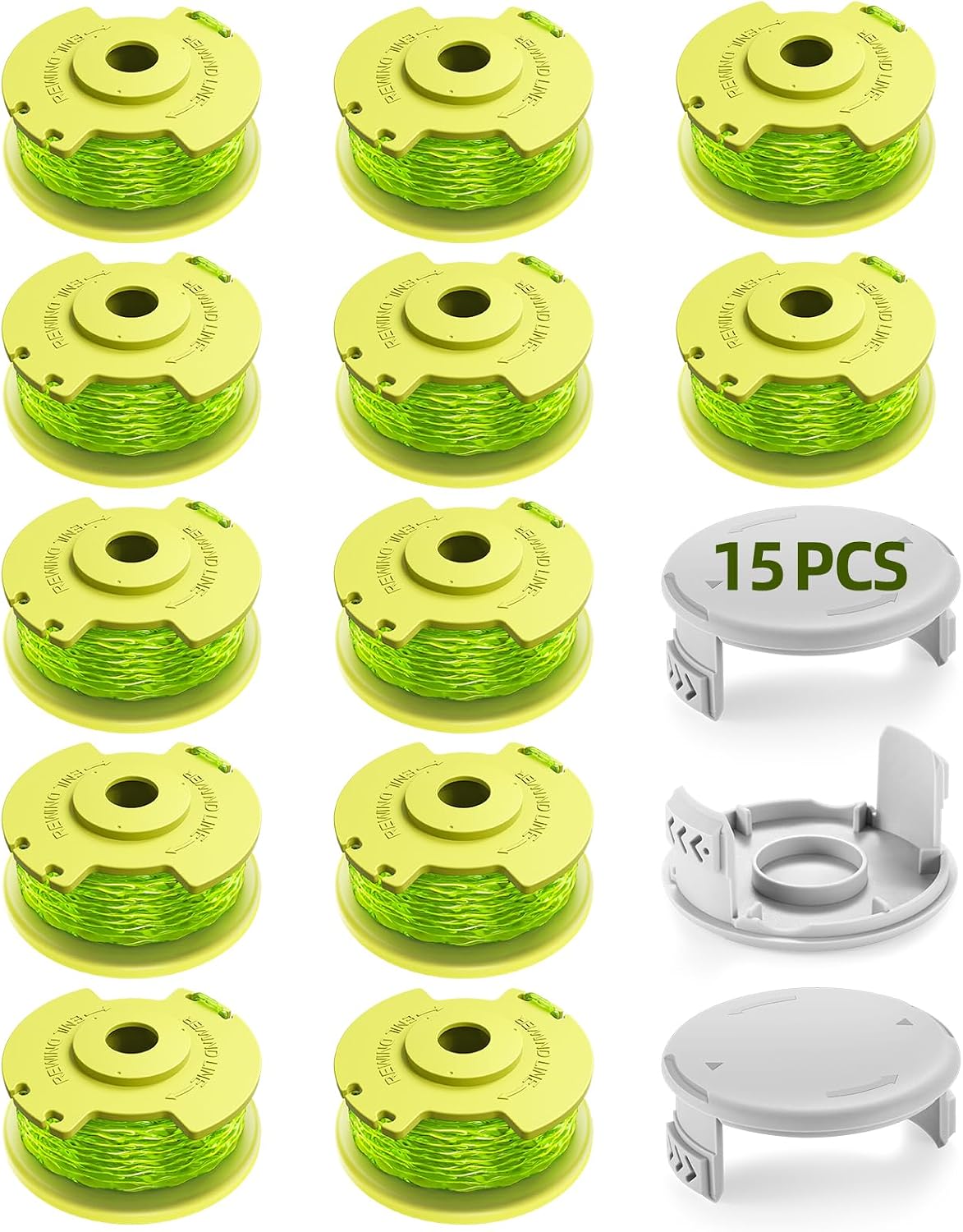 Repuesto cuerda recortadora Ryobi 11pies 0.080" 18v 24v 40v