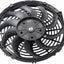 Set 2 Ventiladores Eléctricos 12V 12" Negro