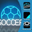 Letrero neón fútbol luces led dormitorio fiesta