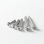 25 Pzas Tornillos Hex M5 Acero Inox 304 Rosca Total