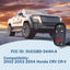 Llavero repuesto Honda CRV sin llave control remoto 2 pack
