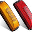 20 Luces LED 4" Reflectores Ámbar Rojas