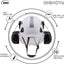 Casco protección oídos visera ANSI Z89.1 ABS construcción