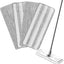 4 Almohadillas microfibra para trapeador Joymoop 13x4.9pulg
