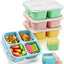 Recipientes aperitivos 4 pzas tazas salsa reutilizables