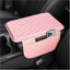 Funda consola central coche microfibra con 2 bolsas almacenamiento