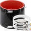 Manguera silicona 3-1/2" reforzada 4 capas con acoplador 3"