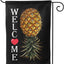 Bandera jardín doble cara piña 12x18"