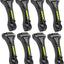Martillo escape coche 2en1 cortacinturones 8 pzas negras
