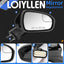 Espejo retrovisor Ford Fusion 3 pines ajuste eléctrico negro