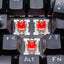Interruptores RGB lineales 3 pines comp Cherry MX set 30