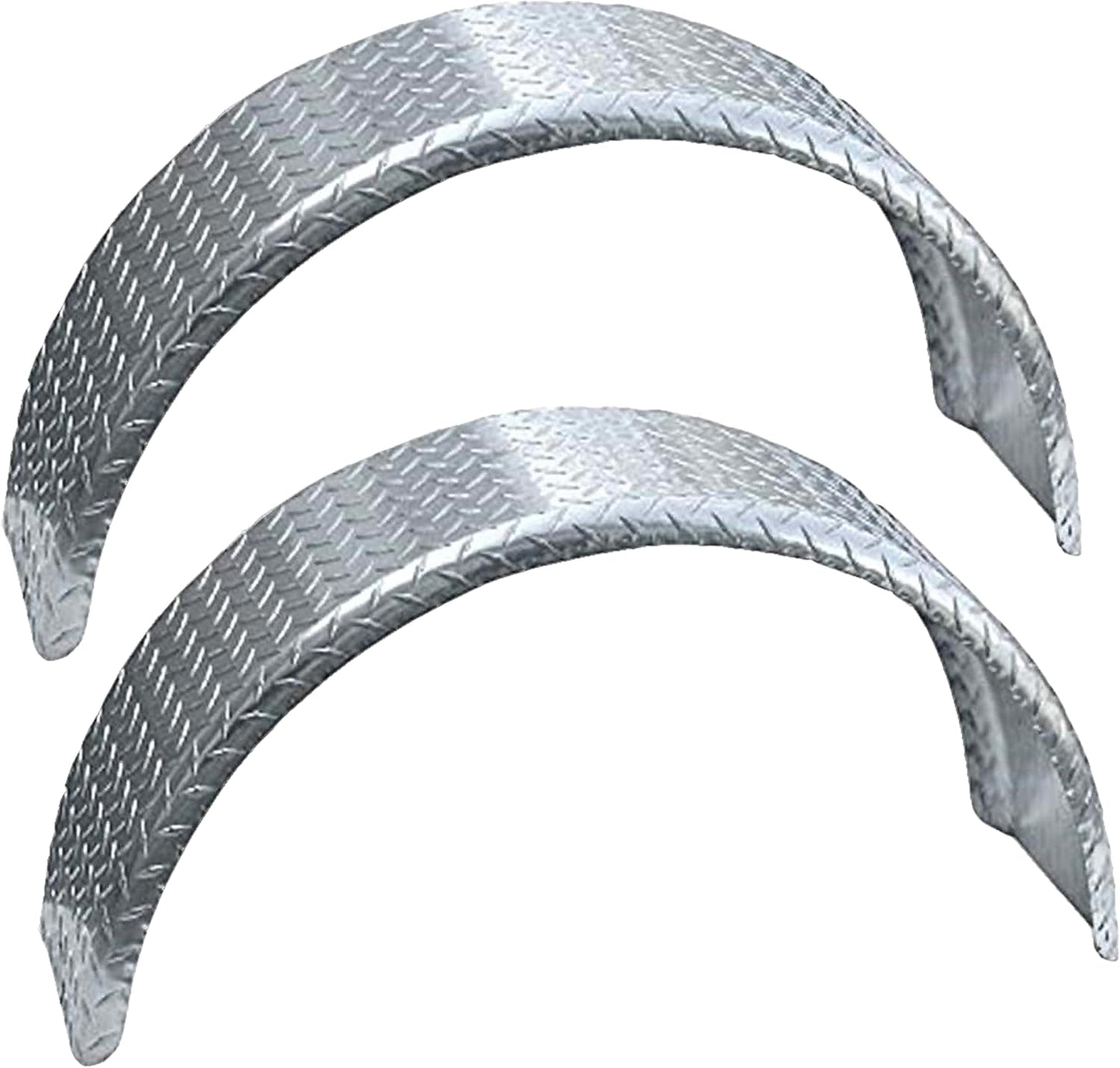Guardabarros remolque eje único aluminio para ruedas 13-16