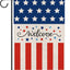 Bandera jardín 4 de Julio estrellas rayas 12.5x18pulg