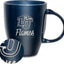 Taza cerámica NCAA grabado láser 18oz café té