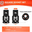 Set 2 adaptadores enchufe 1/2