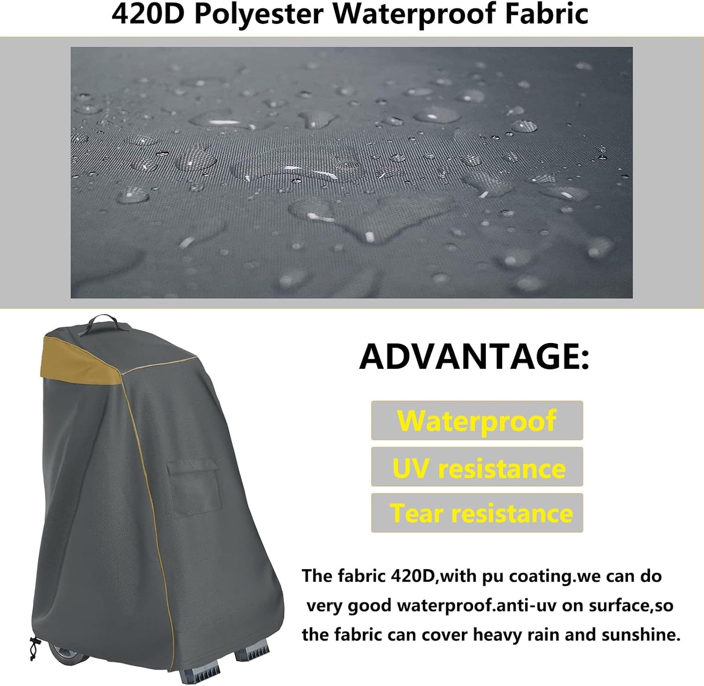 Cubierta robótica para limpiadores de piscinas impermeable