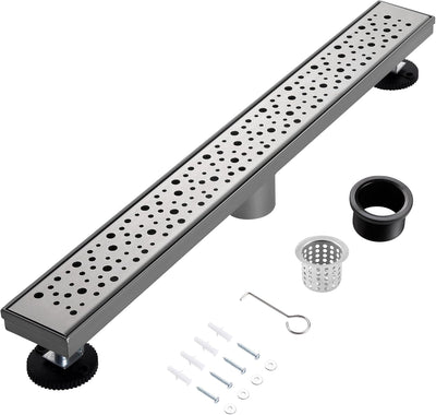 Desagüe ducha 36pulg acero inox 304 níquel cepillado