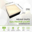 Luz pavimento 4x4" 5000K impermeable 12V