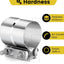 Abrazadera acero inox 304 para tuberías 2.0"